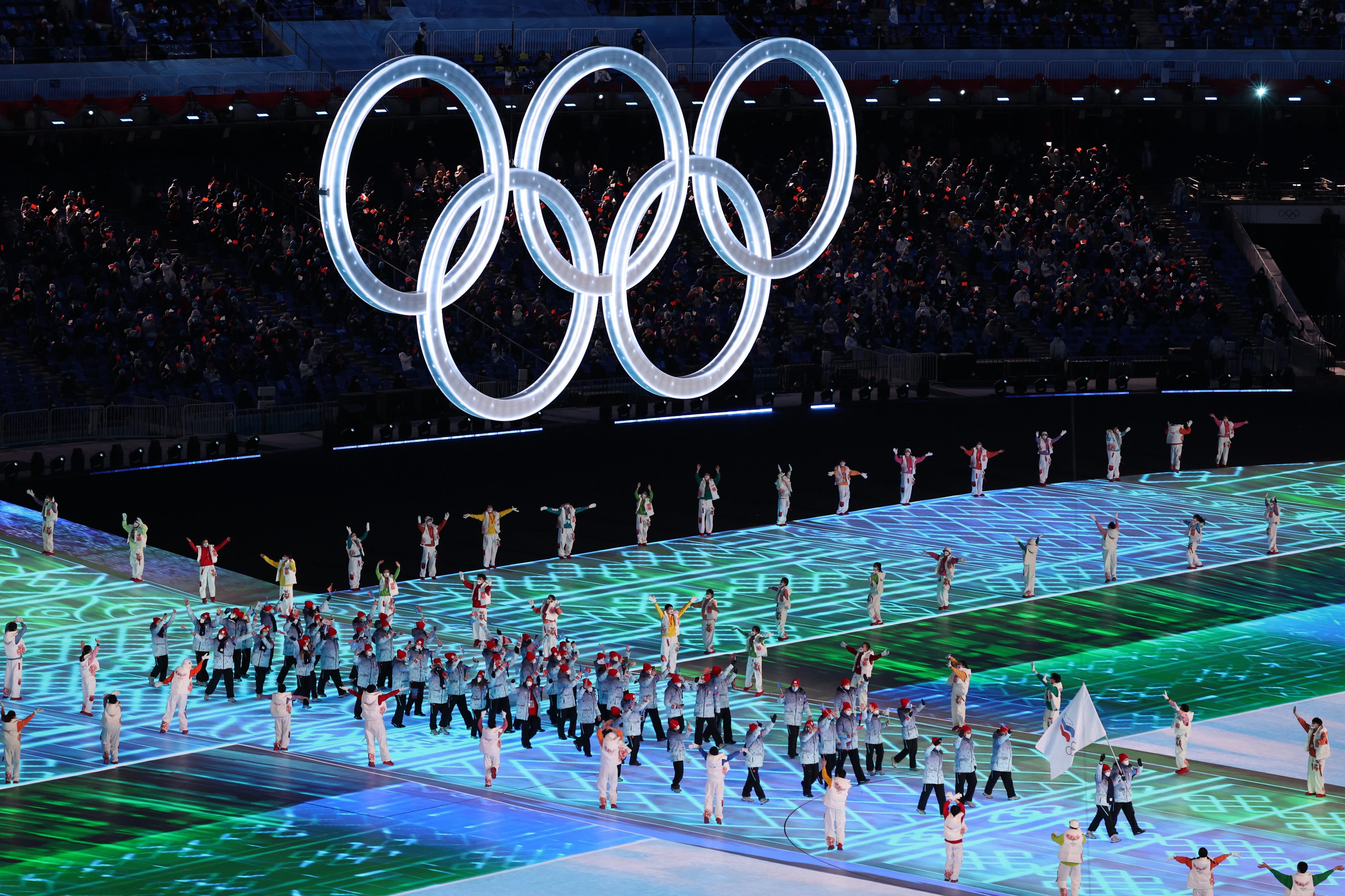 Fotos De La Ceremonia De Apertura De Los Juegos Olímpicos De Invierno De Pekín 2022 3544